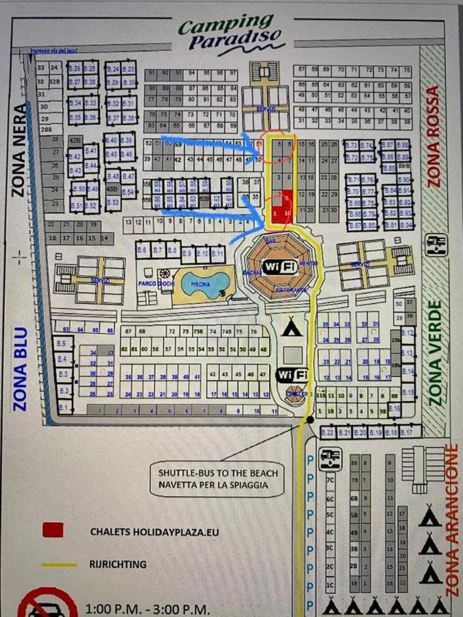 Zona Rosa 5 Chalet Mit Klimaanlage Und Wlan เวียเรจโจ ภายนอก รูปภาพ